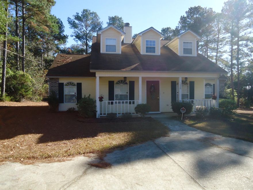 Very nice 4 bedroom 2/5 bath with bed and half bath upstairs with a bonus room.  Large eat-in kitchen with back deck to nice yard.  Master is downstairs with two other bedrooms and another bath.  Sitting room with fireplace and living room downstairs too.  Nice front porch with paved drive.