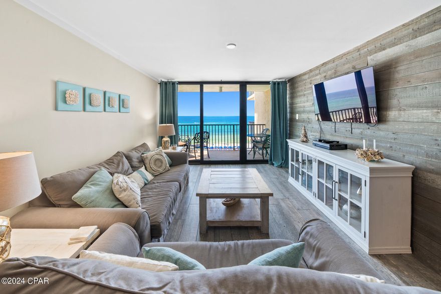 COMPLETE REMODEL WITH DESIGNER FINSIHES! 

Welcome to your coastal retreat at Pelican Walk! This beautifully renovated 1-bedroom, 1-bath condo offers a perfect blend of modern comfort and beachside charm. Located just steps from the pristine sands of Panama City Beach, Florida, this condo is an ideal escape for relaxation and recreation.

Enjoy your morning coffee or unwind in the evening on your private balcony, which provides a perfect vantage point to enjoy the emerald waters of the Gulf of Mexico! 

Pelican Walk offers a range of amenities, including a sparkling pool, tennis courts, and direct beach access. Whether you're seeking a permanent residence, a vacation getaway, or a rental investment, this condo provides exceptional opportunity in one of Panama City Beach's most desirable locations.

Don't miss your chance to own a piece of paradise- schedule your showing today!