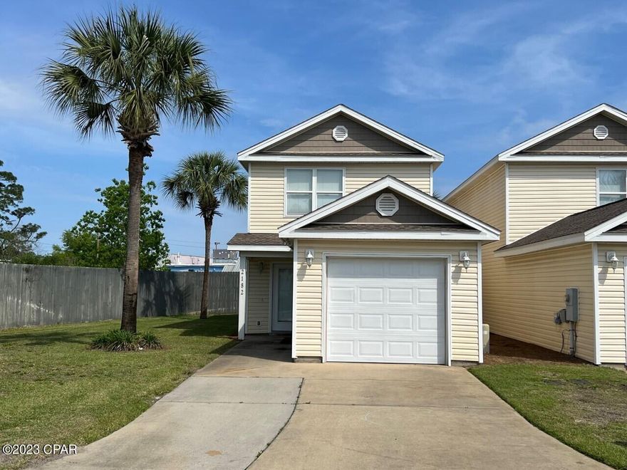 Welcome to The Gates of Sterling Cove, a quaint gated community in Panama City Beach! This End Unit townhome is located at the end of the subdivision. This home features Stainless Appliances, crown molding  covered balcony off of the master bedroom and additional storage off the rear patio. This subdivision is gated, it offers a community pool, includes lawn care, and weekly trash pick up. Sterling Cove is perfectly located on the East end of Panama City Beach and You can walk to shopping, restaurants, and nightlife!