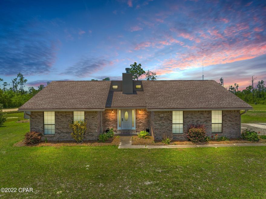 **CURRENTLY UNDER CONTRACT, SELLER ACCEPTING BACKUP OFFERS**Don't miss out on this home! 3.75 Acres- Home on 2.5 Acres + opportunity to purchase additional 1.27 Acre separate parcel at the rear of property for $15k obo! MOVE IN READY & Meticulously Maintained beautiful home. This spacious large home has been fully updated. The Interior features a large living room with 3 spacious bedrooms & a large bonus room which could easily be a 4th bedroom, office, playroom, or additional living room. The dining room is also large & has access to the backyard thru the new french doors. The kitchen features elegant custom cabinetry with upgraded granite countertops. The kitchen also comes complete with all appliances. The living room features a beautiful fireplace & is open to the kitchen & dining area giving The Master Suite is spacious featuring double walk-in closets & Master Bath with double vanity sinks, tub/shower combo & private toilet area. The 2 Additional bedrooms are nice sized & share a full bath with tub/shower combo. The Exterior space is truly impressive. There is a large back patio area, garden area, workshop/shed for storing all your tools & lawn equipment. There is additional land available behind home lot that the Seller will include at list price *SEE PHOTOS* Listing Agent can provide more info. ***ALL MEASUREMENTS APPROXIMATE PLEASE VERIFY IF NEEDED, Buyer will need to verify with lender if additional land can be included in purchase if financing- there is a separate address & Parcel ID for that land.*** Home is located on approximately 2.5 Acres for $399k the additional approximate 1.27 lot can be included at a purchase price of $415k obo. These are 2 separate parcels - Seller willing to give purchaser of the home 1st option to purchase the additional land until closing date. Seller will not combine parcels before closing or sell additional lot separately before closing. It is the Buyers Responsibility to check with their lender on if the additional lot can be included with the home purchase, it is the Buyers responsibility to pay for a survey if desired or required.**The chandelier in the dining room does NOT convey with property. ALL appliances convey except washer & dryer **All Measurements approximate please verify if needed**