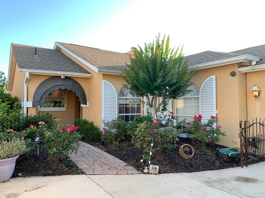 Seller has priced to sell! This home has replaced all polybutylene pipes thru out the house with pex pipes that are to code! Best priced patio home with a pool. You don't want to miss this beautiful patio home. In addition to the 2 bedrooms It has an extra room that can be used as an office, exercise room, tv room or playroom.

 It also has a closed in sun room with bar, sink, sm refrigerator and built in custom cabinets that is heated and cooled. The pool area is surrounded by a large deck and the yard is fenced.New garage door to new codes, A/C replaced 4/2018, refrigerator  is 2 years old and roof 2010.