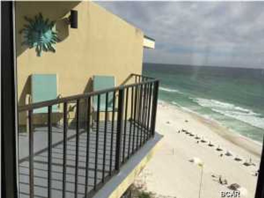 Rarely seen on the market, Penthouse A Unit 1207W, the largest in the Sunbird at 864 sq. ft...and the lowest priced per square foot at $189 with breathtaking views through floor to ceiling glass. This unit features tile thru out, updated tiled shower with custom glass doors, raised oversized bathroom vanity, walk-in closet in bedroom, side by side refrigerator freezer, mirrored walls in living and dining areas, updated A/C and water heater, separate storage space outside of unit. Custom roll up blinds in living area that do not block any part of windows. Completely furnished. Ready for you to move in or place on a rental program just in time for the peek rental season. You will not find a more stunning view of the Gulf from any other unit. Call your Realtor to take a look today.