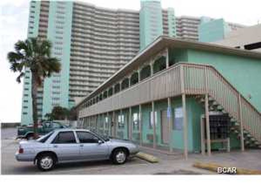 Located just a stroll from the Gulf, this efficiency unit has been freshly painted and comes partially FURNISHED. ALL UTILITIES INCLUDED IN RENTAL AMOUNT. Laminate in living area and wall mounted a/c unit. The complex has an on site laundry room with washer and dryer and bbq/picnic area. Contact our office today to arrange to view inside.