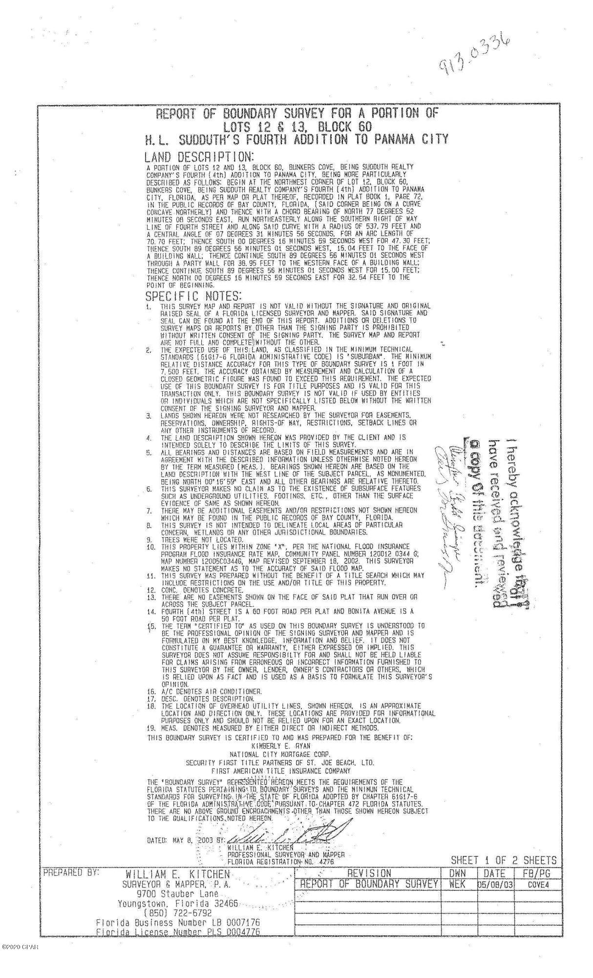 Sudduths 4th Add - Land