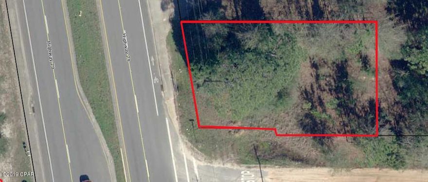 Here is your opportunity to scoop up a prime location on Hwy 79, less than 1 mile north of where the new Hwy 388 junction will feed into the entrance of the new Latitude Margaritaville Development, which anticipates 3500 new homes.  Site is currently zoned residential, but the FLU (Future Land Use) is Village Center, which will allow light commercial, but will have to go through a secondary approval process with Bay County.  Please confirm all information with Bay County Planning and Zoning