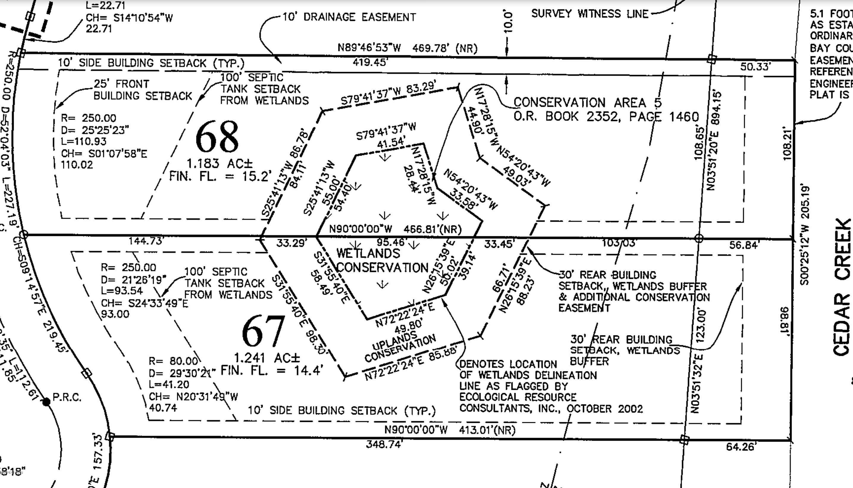 Cedar Creek Ph II - Land