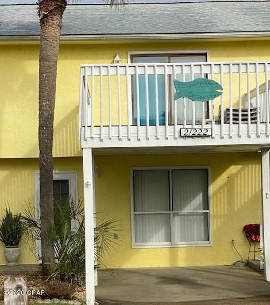 Fully furnished unit that backs up to a lake and is about 500 feet from the beautiful Panama City Beach beaches.