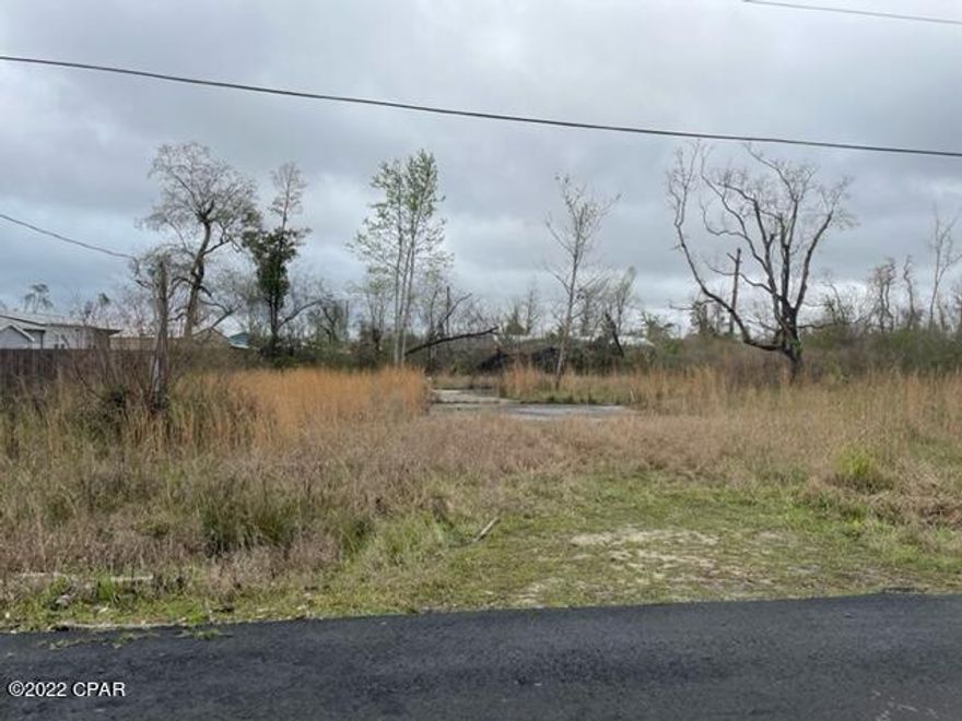 Large lot on a dead end street. Very quiet and an existing concrete slab is already on the property.