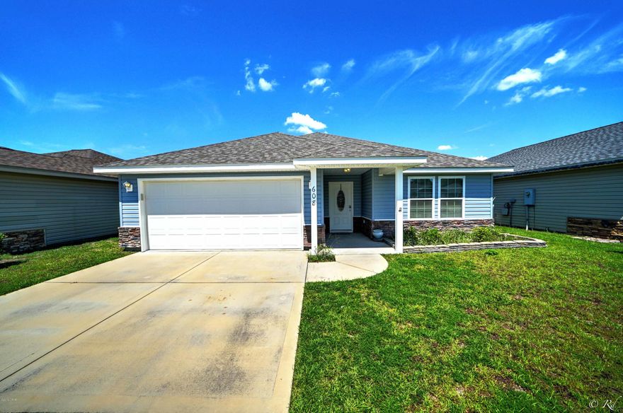 Quiet neighborhood on a cul-de-sac, offering peace and serenity! Home was built in 2016, withstanding the hurricane, making typical wear and tear almost obsolete! It boasts a wide open floor plan with brand NEW furnishings, Kitchen has a luxurious modern feel with it stainless steel appliances, subway tile back splash, granite-look counter tops, walk-in pantry and pendant style lighting over the bar. Continuous tile floors throughout common spaces, Splendid laundry with storage. Spacious master oasis has ample double closet space with new organizer installed, and a divine end suite. All sizes/measurements/zoning are approximate. Please verify if important