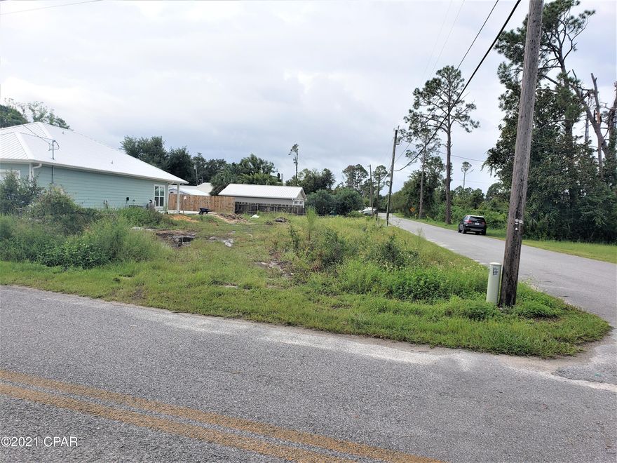 Fantastic corner lot is perfect to build your dream home! Close to some of the best award-winning restaurants, several marinas, Navy Base, St. Andrew's State Park and of course the World's Most Beautiful beaches! Property located in flood zone X, (no flood insurance required) and the area has no HOA (Homeowner Dues). Lot is cleared and easy access to city water and sewer. Survey available. All info is approx. and must be verified by Buyers if important.
