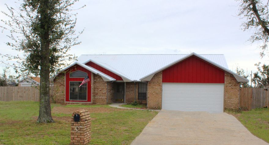 Incredible property, like New located in Springlake subdivision situated on a .34 acre lot, 10 minutes to Tyndall AFB, Eastern Shipbuilding, close to shopping and restaurants, This 4 bedroom 2 bath home has a new roof, new siding, new A/C, new flooring, new windows, all new custom cabinetry in the kitchen and bath vanities, with upgraded granite in all areas. All new lights and fans throughout, all new plumbing fixtures throughout. New stainless appliances in the kitchen. Home has a breakfast nook, formal dining and formal living and large family room. Master suit is over sized with walk in closet and tiled shower/tub combo. Garage is over sized, back yard is privacy fenced with a covered porch. Home has a pool that needs some repairs, and in need of landscaping.