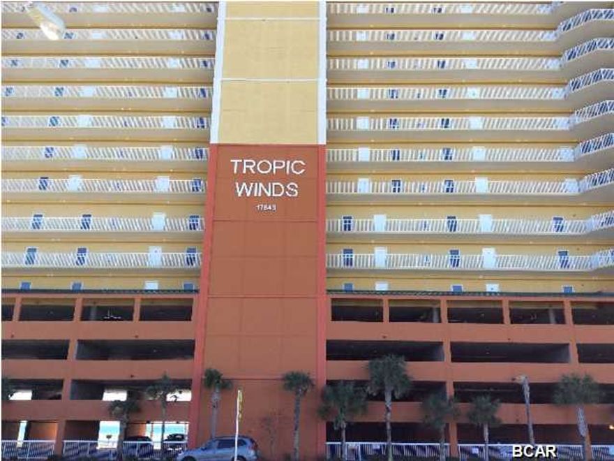 A very, very rare opportunity to own a 3 bedroom 3 full baths furnished gulf front condo located on the west end of Panama City Beach. All 3 bedrooms have a king size bed. The sellers are the original owners of this condo and it has never been rented. Included with this condo is the 1st parking space on the 1st floor of the garage. To add to the uniqueness of this condo is a 645 square feet balcony. Age, SF and room sizes are approximate, please verify if important.