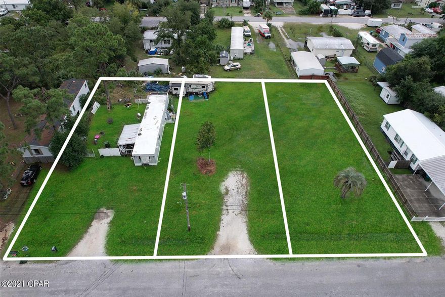Location, Location, Location! Here is a great chance to expand your real estate portfolio by purchasing this beautiful 50 Foot lot in Panama City Beach. This 50 foot lot is a 5- 10 minute walk away from the beautiful beaches of Panama City Beach. This is a great location to build a new home on or place your double wide trailer on and rent it out for positive cashflow. 



This property is also listed with another 50 foot lot as well. The owner is willing to negotiate a deal with a buyer for the purchase of both 50 foot lots. 



There is also another 75 foot lot with a trailer right next to these two 50 foot lots. This 75 foot lot generates $1,000 dollars a month of positive, passive income. The owner is willing to negotiate a deal for this property as well or all 3 properties together.