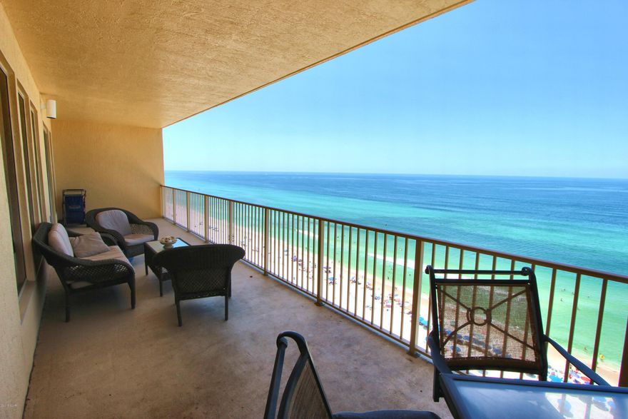 This never rented, immaculate, fully furnished, and gorgeous 2BR/2BA condo in sought after Gulf Crest is extremely clean, professionally decorated & expensively furnished to meet the upscale taste of the owner. Appointments include: custom draperies, custom bedding, custom furniture, & hard surface flooring throughout. This spacious 1310 sf, ''Type B'' condo boasts 9-foot ceilings and a split-bedroom floor plan with the Master Suite facing the water and separate access to the balcony. Along with the second bedroom, there is also a bunk area perfect for the little ones to tuck in at night. A full sized breakfast bar is the highlight of the spacious kitchen featuring built-in appliances and plenty of storage. Sunshine and warm gulf breezes abound from the unit's extra-large, extra-wide balcony. You won't find an impressive balcony like this in most other condos! The view, blue for miles... just imagine the sunsets! Also, this luxury condo conveys with its own private parking spot (CP#C-1402). This is your opportunity to enjoy the good life at Gulf Crest with resort style amenities including: 294 linear ft of pristine white beach, 2 large gulf front pools (one always heated), 2 hot tubs, an enclosed kiddie pool area, 2 gulf front shady pavilions, gulf front exercise room, video arcade room, gulf front owners lounge with separate billiard room and an on-site rental office. Gulf Crest is within walking distance to many restaurants, amusement parks, miniature golf and shopping. All information is believed to be correct but should be verified by the buyer.