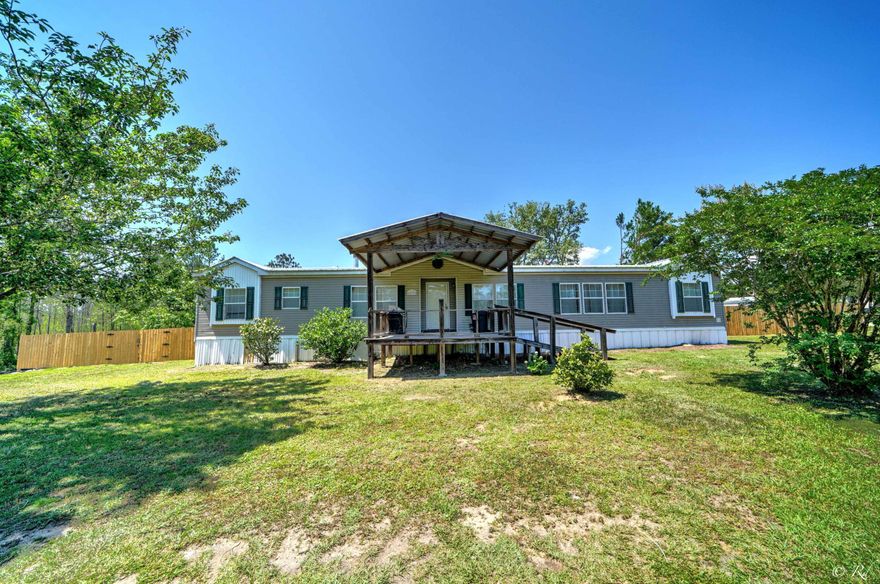 CURRENTLY UNDER CONTRACT, SELLER ACCEPTING BACKUP OFFERS.Beautiful home that has been well maintained and kept up. Has one year old AC unit and brand new metal roof installed in 2019. Almost entire backyard is fenced in, besides where Cedar Creek runs adjacent to your new home. Oversized corner lot with almost an acre and a half. 



Split floor plan keeps the master bedroom and bath separate from the two guest bedrooms. Master bath has large garden tub, double vanities, and stand up shower. All bedrooms are spacious and have walk-in closets! Kitchen boasts a large eat-in island with stainless steel appliances and solid wood cabinets. Large oversized pantry/storage room attached to laundry room.



This home is a must see! Over 2200 SQ FT of heated living space and a spacious covered...