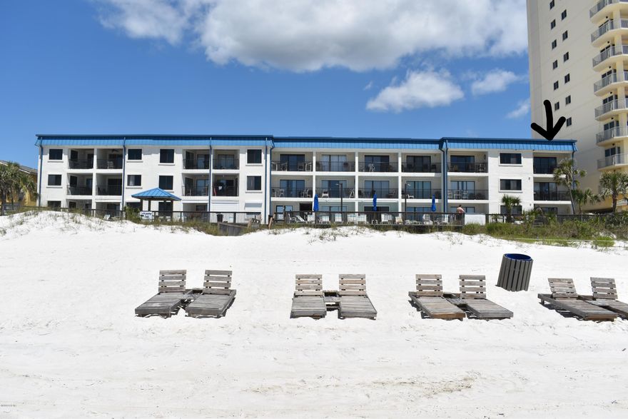 'CURRENTLY UNDER CONTRACT, SELLER ACCEPTING BACKUP OFFERS' Whispering Sea 301 has been meticulously maintained. It is a three bedroom three bath unit with 2 king suites, 3rd room is a perfect kids bunkroom w/trundle. The living room over looks the white sandy beaches and has a sleeper sofa with commercial mattress. The condo has Luxury vinyl tile threw out with a large walk in owners closet and 2 ac units.