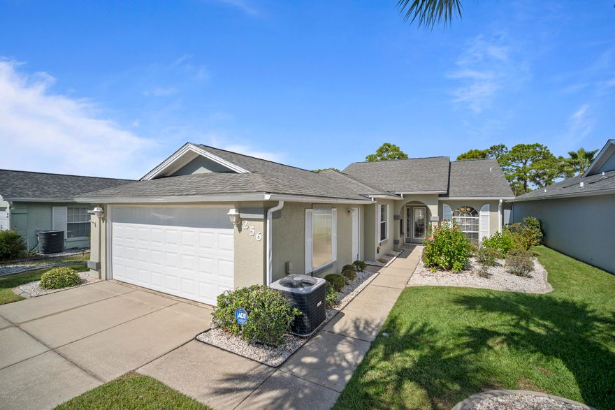 CURRENTLY UNDER CONTRACT, SELLER ACCEPTING BACK UP OFFERS!  Immaculate 3BR/2BA Patio Home with a solar heated pool in desirable Glades Subdivision.  Approximately 1/2 mile to the sugary white sand beaches and emerald coastline.  2019:  New pool cage, pool light, locks & rollers on sliding glass doors.  No poly butylene pipes & no carpet.  RECENT UPGRADES GALORE:  New leaded glass fiber glass front door, Pergo Max Hardwood, Hand Scraped Heritage Hickory flooring in LR, DR, BR's & Office.  Porcelain 20'' Onyx grey tiled flooring in foyer, kitchen, bathrooms & master closet, refrigerator, heil heat pump & air handler, pool light & pool pump enclosure, kick panel around pool lanai, roof, painted inside & out, hot water heater, GE convection microwave, ceiling fans, security system, lighting in bathrooms, security light, landscaping & more.  See list of more upgrades in documents.  Just a few minutes to Walmart, grocery stores, entertainment, fine dining & Pier Park Shopping.  The Glades has 3 access roads in and out of the subdivision.  Don't miss out on this one!