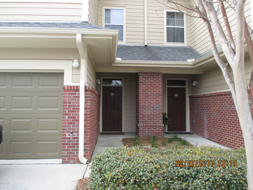 Spacious 3/2 Townhouse centrally located to shopping and dinning. Lawn care included. Access to the pool. All property sizes and ages are approximate, please measure and/or verify if important. 

School assignments are subject to change, please check with Bay County for most accurate information.

Deposit is the same as the rent. Pets allowed with owner approval and NON REFUNDABLE pet fee applies per pet.  Breed restrictions apply. HOA has a $35 background check.