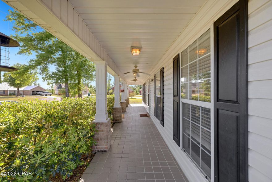 'CURRENTLY UNDER CONTRACT, SELLER ACCEPTING BACKUP OFFERS' This 3 bedroom 2 full bathroom brick home exudes all expectations. Located in the heart of Lynn haven, close to great schools, shopping, dining, boat ramps and all your day to day activities. This home boasts nearly 1,800 sqft of comfortable living space and provides a privacy fenced yard. Highlights include a new roof installed in 2019, HVAC installed in 2016, a 2 car garage, updated vanity in the guest bathroom, vaulted ceilings in the great room, fireplace, tray ceilings in all the bedrooms and a Florida room. This spacious kitchen has newer appliances, granite countertops, tile backsplash, a big pantry and a breakfast bar. You'll love the space the master bedroom provides and the master bathroom with a double his/her vanity, one person jacuzzi and an updated tile shower. 

The other 2 bedrooms provide plenty of space for sleep, study or storage! The backyard is great for entertaining friends and having cookouts. The home also has an outdoor shower on the back patio. For more details or to schedule a private showing give us a call.