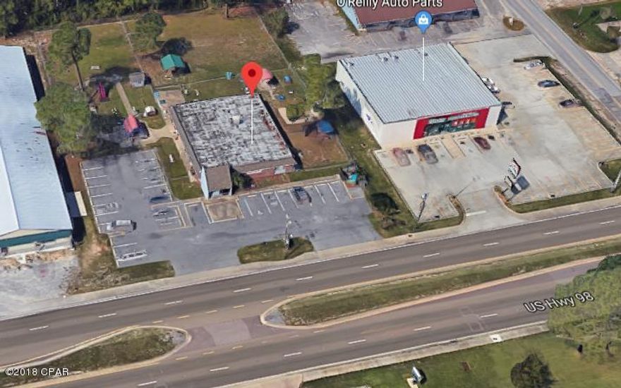 Incredible opportunity to purchase a commercial piece of land on the highly sought after Highway 98 corridor. Site to include 1.289 acres of high and dry land ready to suit your needs. This parcel boasts approximately 175 feet of frontage on Tyndall Parkway with a traffic count 26,500/day per FDOT. Former home to a daycare facility that was damaged by Hurricane Michael. The building will be demolished and cleared by the seller.