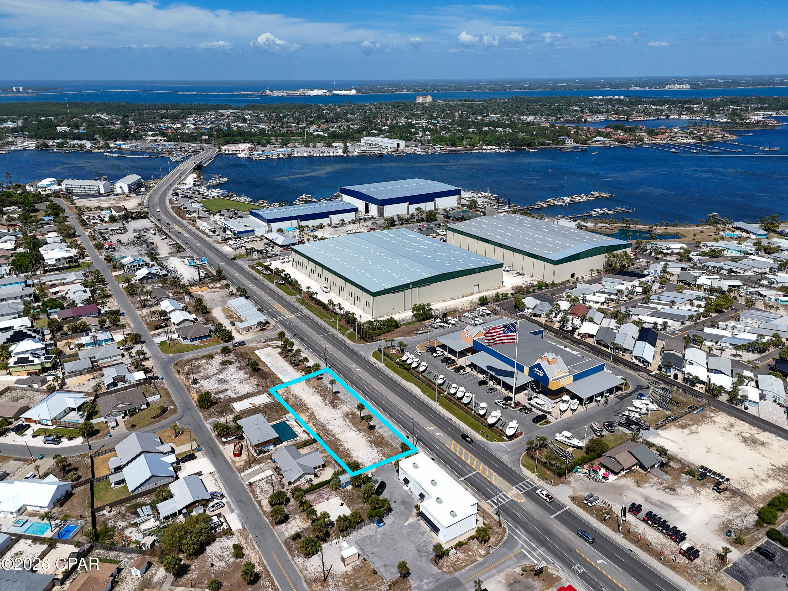 Gulf Lagoon Beach - Land