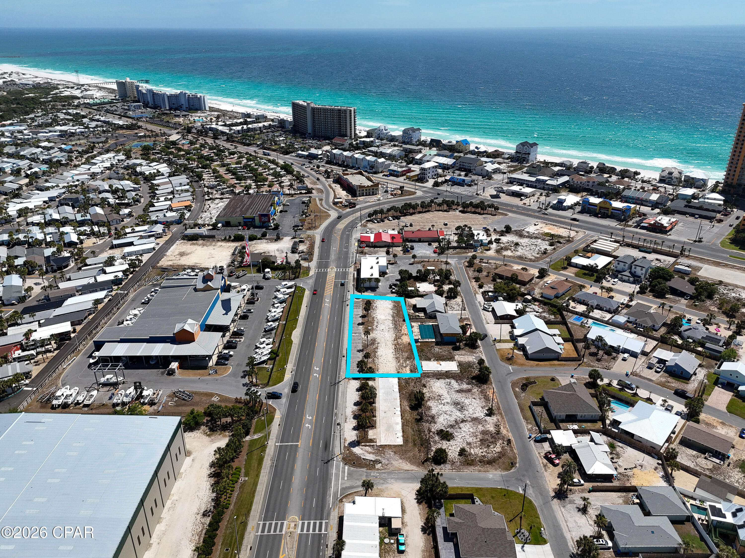 Gulf Lagoon Beach - Land