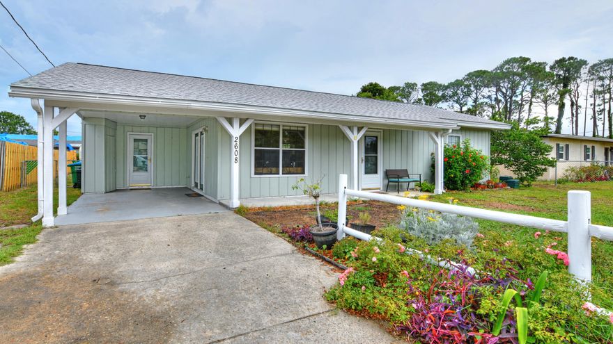 CURRENTLY UNDER CONTRACT, SELLER ACCEPTING BACKUP OFFERS  You're gonna LOVE this home! New Architectural Shingle Roof Installed in 2019. New Water Heater (2019); New HVAC w/heat pump system (2018) and all new duct work (2017).  Home features open floorplan with plenty of natural light from multiple windows in the home, new tile flooring in the living area and new stainless kitchen appliances, freshly painted inside.  Enclosed porch off of the kitchen is also heated and cooled. The fully fenced backyard has not one but 2 sheds and provides plenty of space for children and dogs to run around, room for RV, boats, and other toys with access thru the gate on the side. Close to the beaches and St. Andrews State Park, marina, Navy base, shopping and restaurants off the desirable North of Grand Lagoon area AND there's a great walking path along North Lagoon that the community enjoys - you'll see people walking pets, riding bikes and jogging all the time! This is a great neighborhood. This home is in a move in ready condition and will not last long! Don't wait! Call your favorite realtor today to see this home! Age, Square Footage, lot and room sizes approximate, if important please verify.