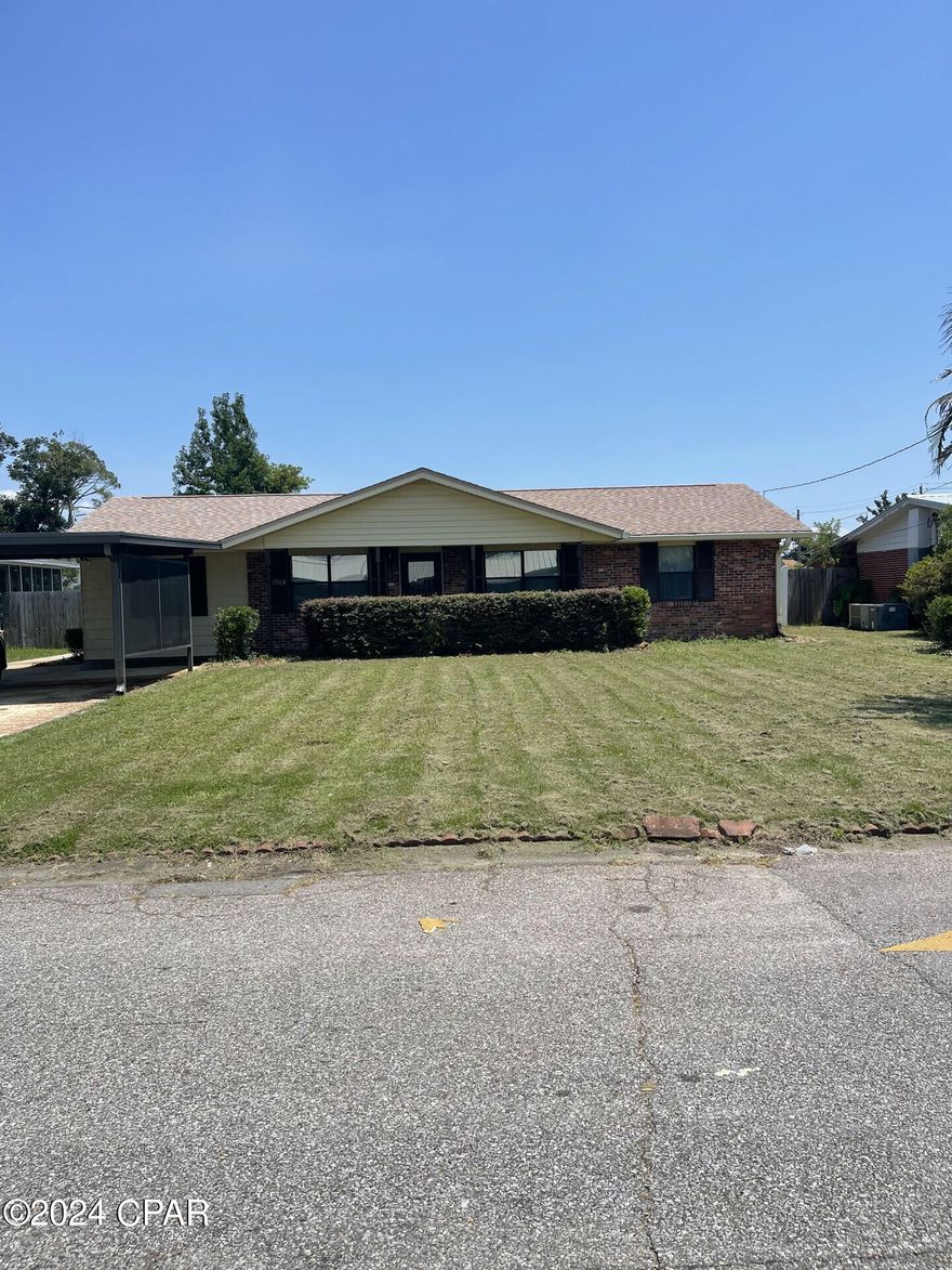 This charming Single Family home, located at 1904 Chestnut Avenue in Panama City, FL, was built in 1964. The property offers two bathrooms and a total finished area of 1,696 sq.ft. The lot size is spacious, measuring 9,409 sq.ft. This cozy home is perfect for those looking to settle down in a desirable neighborhood with ample space both indoors and outdoors. Less than 12 minutes driving distance to beautiful crystal clear Panama beachesLots of shopping and dining less than 10 minutes away has a huge detached garage with workshop area and storage overhead pull down stairwaya built on gazebo on the back of the house, the side, a huge sunroom, professionally built on carport very nice front porchBackyard is big enough to add a poolBackyard has privacy fence completely around it
