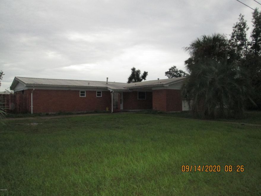 Currently under contract, seller taking back up offers.Nice brick home located on a spacious corner lot. If you are looking for a home for a good price that you can customize/update as can be afforded this is the one for you. Home hasgood bones and the potential to be a real show stopper. Home features a lovely open floor plan so you can cook and never miss a moment with your guest/family. Also, home has a spacious master suite with a double French door with patio access. Another feature worth mentioning is the large workshop with electricity that could be made into a man cave/she shed. The huge fenced in back yard has plenty of room for an in ground pool, entertaining area etc. All measurements, zoning, sizes are approximate verify if important.