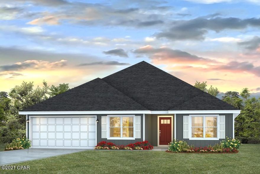 The Sawyer floor plan features an open concept living area with large kitchen and dining area. This exceptional floor plan has 5 bedrooms with one that could be used as an office or wellness room, it also has a large walk-in closet. Bedroom one features a large bath with walk-in closets, a large soak tub, separate shower and dual sink vanity. Three bedrooms are located on the front of the home just off the entry way. The kitchen features a center island and the spacious laundry room leads out to the garage. With so much space, this home is perfect for entertaining and family gatherings. This home comes standard with a Smart Home Technology package which includes a KwikSet keyless entry, Skybell doorbell, automated front porch lighting, an Echo Dot device, and Quolsys touch panel which can be integrated to control your lighting, thermostat, front door and so much more. 

This home is being constructed with the Zip Sheathing system, providing greater protection than a traditional housewrap from damages due to wind, rain, and extreme weather. A builder 10-year structural warranty is also included.

Pictures may be of similar, but not necessarily of subject property, including exterior and interior colors.