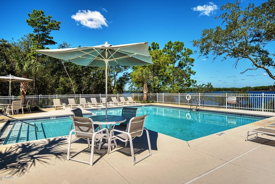 CURRENTLY UNDER CONTRACT, SELLER ACCEPTING BACKUP OFFERS

LAKEFRONT LIVING - New and move-in ready! See 'Virtual Tour' under 'Photos' for spectacular video. Miller's Landing is situated in a beautiful, waterfront community on Lake Powell just 3 miles from 30A and 8 miles from Pier Park. Enjoy the relaxed waterfront lifestyle of boating, kayaking or paddle boarding on the lake or going to the beach. The complex will have a total of 25 townhomes, a lakefront pool and a dock on Lake Powell. This spacious townhome offers a one car garage, 9 foot ceilings, stainless steel appliances, granite countertops, walk-in laundry room, all wood cabinetry, LVP and porcelain tile flooring, and impact rated doors and window Each townhome has an oversized balcony with awesome views. Boats and jet skis are allowed on Lake Powell and a public boat ramp is nearby. This community has a 30 day minimum rental restriction.