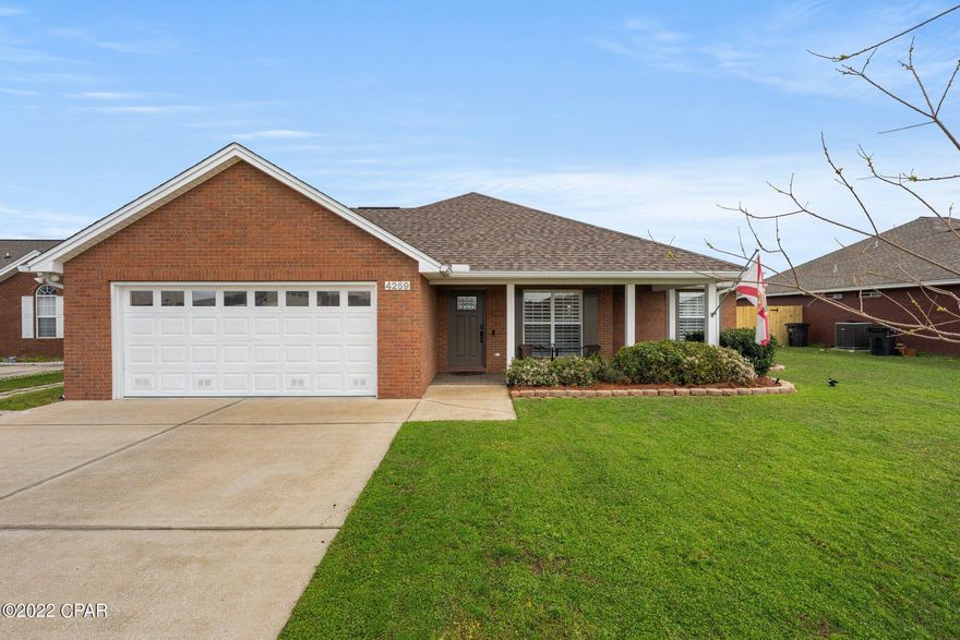 CURRENTLY UNDER CONTRACT - SELLER ACCEPTING BACK UP OFFERS. Don't miss out on this beautiful home in the sought after community of Bylsma Manor Estates. Close to TAFB, shopping and schools. This 3 bedroom 2 bath home has been tastefully updated with stainless steel appliances, kitchen sink, new paint throughout the home, and new flooring in all the bedrooms and master bathroom. As you walk in, you will see the accent wall, exposed brick with electric fireplace and open floor plan. The master bedroom features tray ceilings, walk in closet, double vanities with garden tub and updated separate shower. The Florida room has new windows, wood accents on the wall and has been heated and cooled. As you step into the backyard, you will find your oasis with an outdoor shower, a large patio and a beautifully constructed pergola with electrical outlets. This space would be perfect to spend your nights relaxing and looking at the stars.