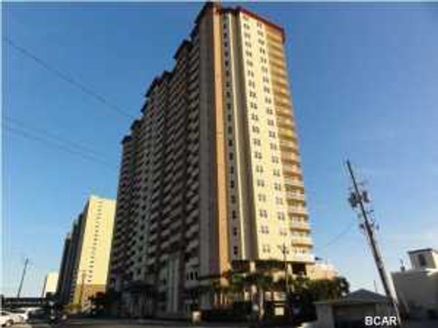 Beautiful condo in Sunrise Beach complex! Kitchen features stained cabinets, white appliances, granite countertops, pantry, and a breakfast bar! Kitchen overlooks dining area and living room! Spacious master bedroom boasts balcony access and a private bathroom with double vanity and garden tub! One additional bedroom and full bathroom! Includes tons of amenities in complex and beautiful views of the gulf! A must see! Please show and submit your offer today!