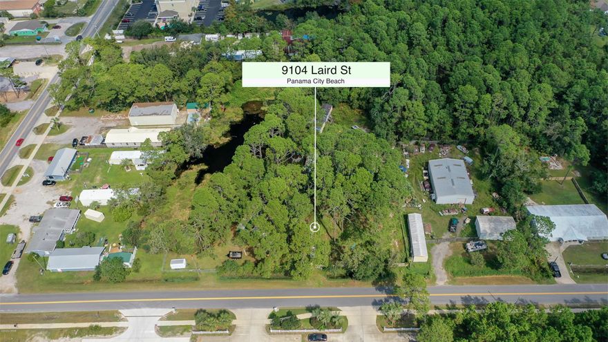 CURRENTLY UNDER CONTRACT, SELLER ACCEPTING BACKUP OFFERS. Price improvement! Development opportunity on 1.033 acres of residential land zoned for multi-family. The property is centrally located on Panama City Beach in close proximity to Front Beach Road and the beaches. There are currently two manufactured homes on the site but it is being sold for land value. The property is currently on a septic system and is zoned for 2 duplexes or 4 single family homes. If the property were connected to sewer zoning would allow 7 duplexes.