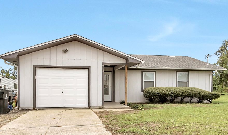 HOME IS CURRENTLY UNDER CONTRACT, BUT SELLER IS ACCEPTING BACK UP OFFERS! Finally....... the affordable AND move-in ready home you have been looking for.  This 3/2 in Towne and Country Lake Estates is extremely well laid out, with vaulted ceilings and a fireplace in the living room, attached garage, and a large yard with a shed/workshop. Most importantly, this home stood tall through Hurricane Michael, and even provided refuge to those who needed it. This is a perfect starter home, or rental investment property! Roof was put on in 2014, HVAC was replaced in September of 2018. All info is presumed to be accurate, but if important, buyer must verify.