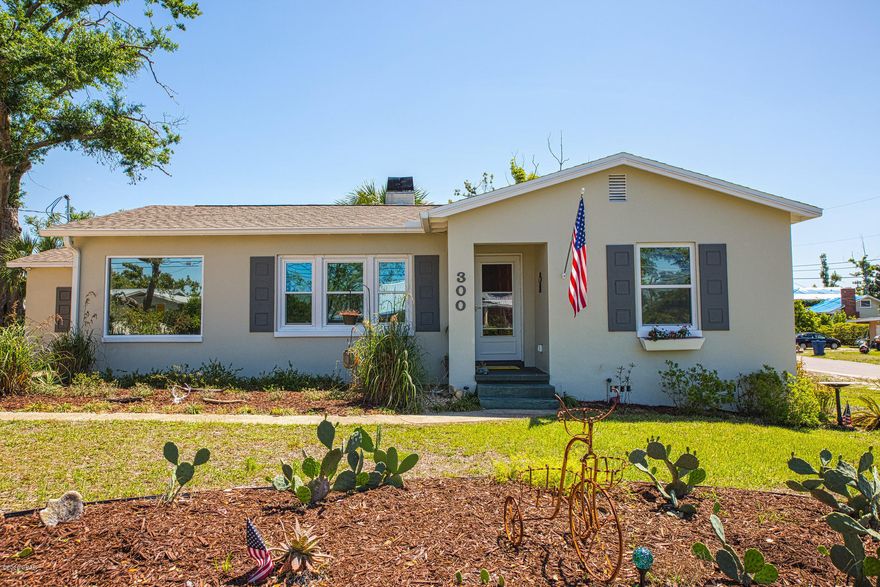 Welcome your family to this adorable 4-bedroom, 2-bath home in the Historic Cove on a large corner lot is move-in ready! This home features beautiful hardwood floors, lots of natural light,  lovely archways, wood-burning fireplace, and custom drapes in the dining and living room.  It has been newly renovated with updated finishes including whitewashed brick backsplash, and new refrigerator  in the kitchen.  The backyard is an entertainer's dream!  The backyard oasis features a privacy fence and a 12 x 8 storage building with electricity and a ceiling fan. In addition to the nice open deck off the back of this home, there is a stand-alone deck with a pergola. Ride your golf cart around and enjoy the sunsets surrounded by Massalina Bayou. Just a short stroll down to St. Andrew Bay Yacht Club Centrally located and within minutes to restaurants, area shopping, hospital, and only 15 minutes to Tyndall Air Force Base. Call today to set up a private showing. This Cove Charmer is a must-see!