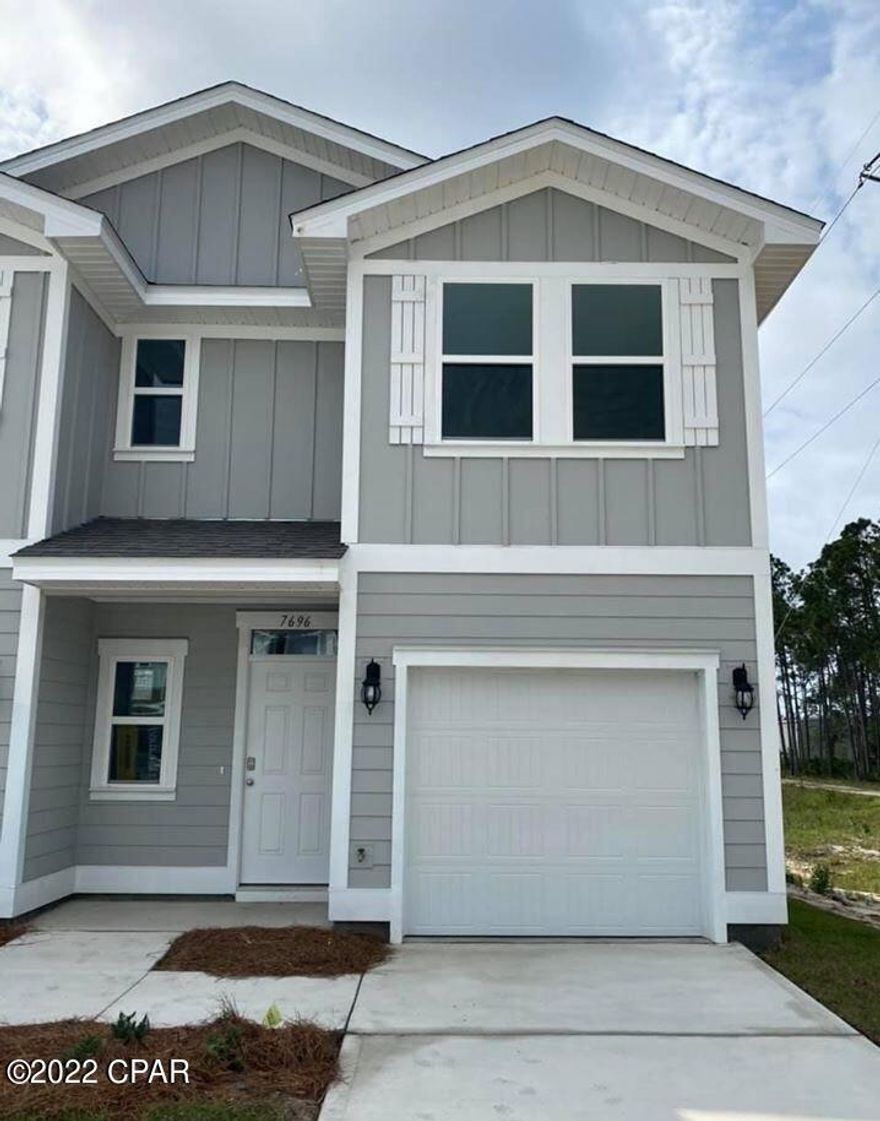 Come see this end unit in a cul-de-sac! From the moment you enter this townhome, you will be impressed by the beautiful interior doors with nickel hardware, vinyl plank flooring and designer lighting package. Plush carpet is in all bedrooms. The kitchen is equipped with granite countertops, appliances including a range, microwave and dishwasher as well as Kinetico water. Upstairs you will find 3 bedrooms with plush carpeting. Two of the bedrooms share a bath with granite countertops and shower/tub combo. The master bedroom has a tiled shower, a double vanity with granite countertops and a walk-in closet. These units also have a Smart Home System that will allow you the ability to control certain features by voice or from a single panel. All appliances convey. Furniture is negotiable.