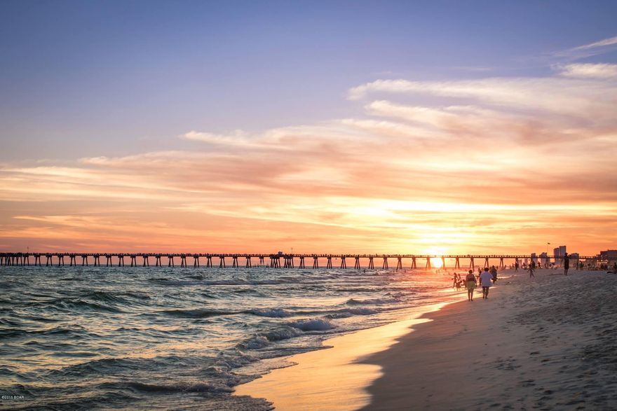 Owner says BRING AN OFFER for this fantastic low floor unit in the Grand Panama! 3cm granite counters, tile backsplash, new paint throughout. Well appointed condo in one of the most requested properties on PCB. Easy access via front beach road or out the back of the property via Hutchison Blvd. Dolce Italiano and Another Broken Egg are located just steps away at The Grand Panama Village. Very strong rental history for this unit. Don't miss this one.