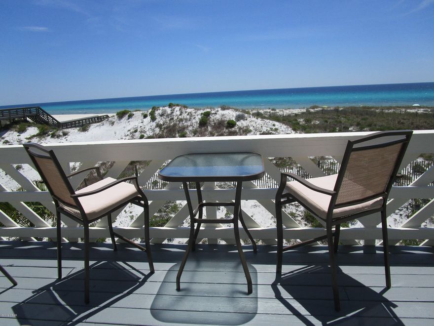 OMG!! INLET BEACH! Rare opportunity to own a gulfview, end unit townhome in my favorite Walton County beach area - Inlet Beach. It has a very peaceful vibe and quiet beach. Owners rarely let go of their Inlet Beach properties, so be quick! This townhome has two awesome beach access areas close by. The 1st access is only one lot east (next to Camp Helen State Park). The other beach area is only 1 block west. This is a beautiful public Walton Co beach with easy access (close to the 30A corridor). The townhome has some wonderful features including two large balconies, one off the main living area and one off the master bedroom, a carport, large storage area downstairs for all of your beach supplies. It  has very low HOA fees (only $600.00/year) & a fantastic rental history. $75,000-80,000.