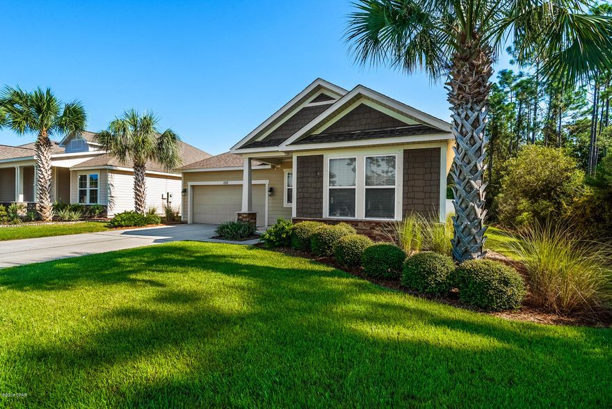 CURRENTLY UNDER CONTRACT, SELLER ACCEPTING BACKUP OFFERS. LOCATION, LOCATION, LOCATION.  This gorgeous 3BR/2BA is nestled on a private lot (no neighbors behind or on one side) overlooking a beautiful pond. Additionally, Cedar Hammock Lane loops around a park so there is NO THRU TRAFFIC. The kids can walk to Breakfast Point Academy or stroll to one of Breakfast Point's many parks. This beautiful home is in excellent condition and close to all the conveniences of Breakfast Point Marketplace (Publix, Tropical Smoothie, Gas Station, Home Depot and much more...). Featuring granite countertops, custom cabinets a split floorplan and beautiful floors, this home is a  must-see. Call to make an appointment to view today.