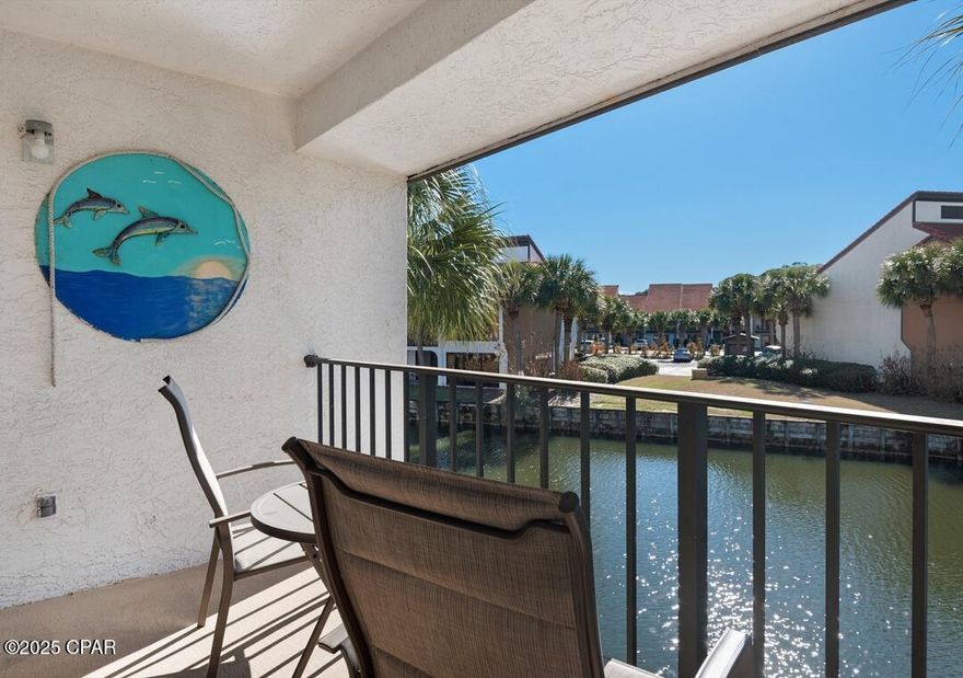 Experience the best of Panama City Beach living at Edgewater Beach Resort's Golf Villa 2110 — a beautifully updated 2-bedroom, 2-bath villa overlooking the tranquil pond. Step inside to a light and airy coastal interior that perfectly captures the relaxed beach vibe, making it an ideal retreat or investment property. This turnkey villa is currently on the resort's rental program, offering a fantastic opportunity for income potential and effortless ownership. Enjoy endless amenities at this full-service resort — from golf, tennis, fitness center, and multiple shimmering pools to the stunning private beach access just across the walkway. Whether you're lounging by the lagoon-style pool, grabbing a bite at the on-site restaurant, or taking in the sunset from the sugar-white sands, every day feels like a vacation here.