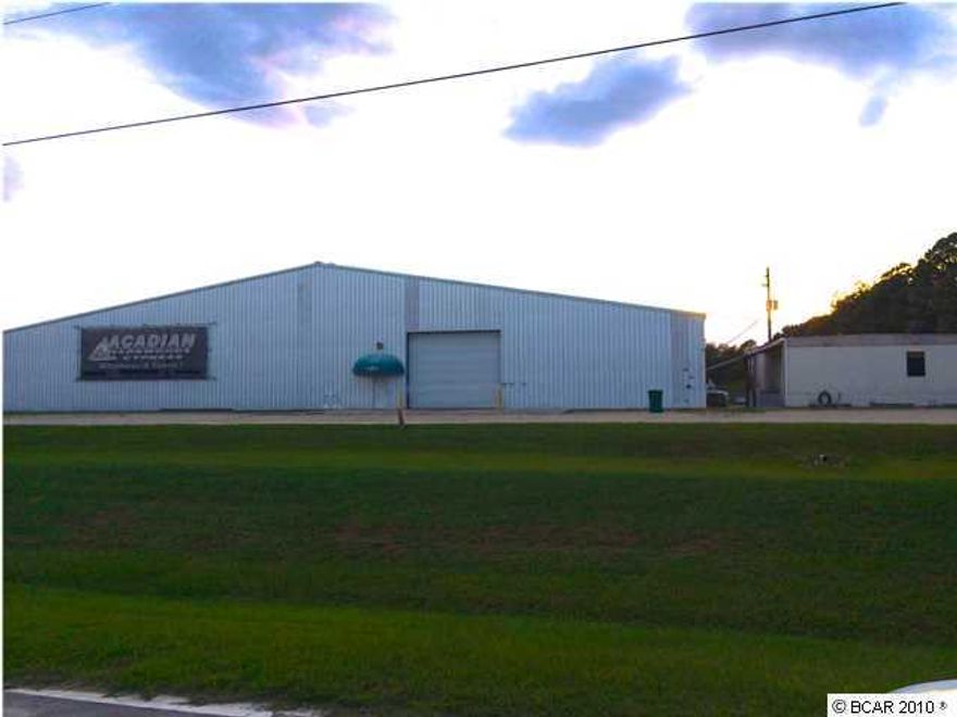 This Light Industrial property is in the Chipley /Washington County Industrial complex. The warehouse building is 32000 square feet and the office is 2000 square feet. There is ample room for expansion or addition of another building. Future expansion has been accounted for relative to site engineering.