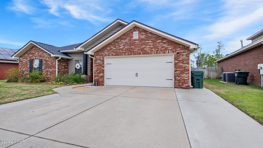 This home is absolutely beautiful.  Lots of additional custom cabinetry and woodwork inside as well as outside in the outdoor covered entertaining and kitchen area. The home is a true pleasure to show and in complete move in ready condition. The pictures speak for themselves. Large spacious living room and kitchen area. Split floorplan with spacious  Master bedroom and bath and walk in closet. The 4th bedroom is perfect for an office or hobby room.  The exterior of this home  is in perfect condition with brick and vinyl siding for easy care free service and ownership. Roof is like new and the entire backyard is fenced for total privacy as you enjoy entertaining or just relaxing with the family. Do yourself a favor and come see this beautiful home before it gets sold to another lucky family