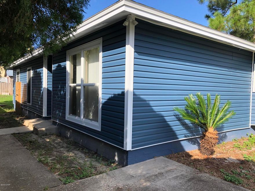 CURRENTLY UNDER CONTRACT, SELLER ACCEPTING BACKUP OFFERS



COMPLETELY REMODELED in the last 30 days - Adorable beach house on desirable east end. Blocks to the sparkling waters of the Gulf of Mexico and a block and a half from the Dolphin boat ramp,  with access to St Andrews Bay. 3 bedroom, 1 1/2 baths, large fenced back yard.  Brand new AC, siding, roof, and fence. Freshly painted, all new vinyl siding floors throughout, new stainless steel appliances, new ceiling fans and light fixtures throughout, new vanities and toilets in the bathrooms. Granite counter tops to be installed.  Minutes' walk to the white sandy beaches. A boater's paradise!  Priced to sell!!! This one won't last long!