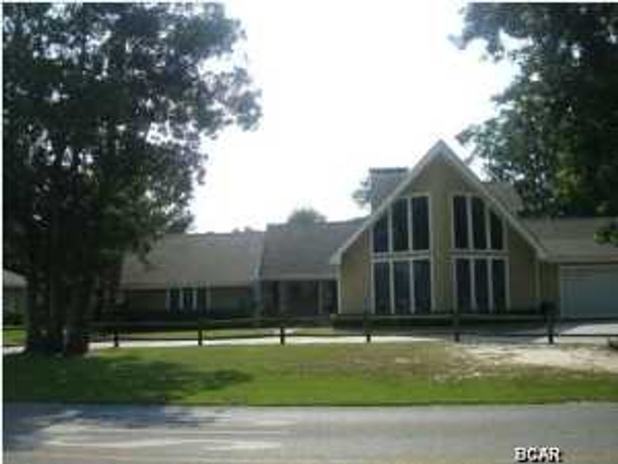 Large home located in Colony Club, and just around the corner from Holiday Golf Course. This is a 4 bedroom, 3 bath spread out home featuring two fire places, pool, and lots of room. Located only minutes from Pier Park and Pier Park North, and minutes to the beach. There is a also a 5 room that could be used as a mother n laws quarters.