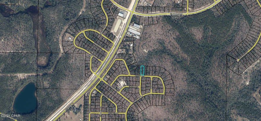 Huge (almost 1/2 acre) building lot in Sunny Hills. Convenient location for access to HWY 77. The Sunny Hills community is located 25 miles north of Panama City and 18 miles south of Chipley. This community features a popular 18 hole public golf course and many fine fishing lakes. The growth is coming and this is a great time to invest in the future of the Florida Panhandle. Buyer to pay Title Insurance, Closing fee, and Doc Stamps on the Deed.