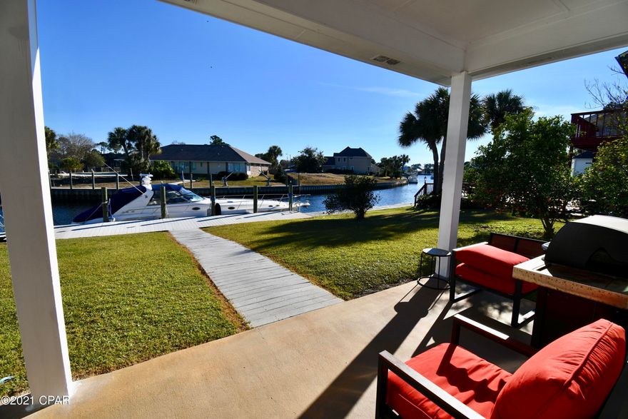 Under contract - taking back up offers.

Stunning updates in this gorgeous waterfront home! The lowest priced waterfront home in Baypoint, this is sure to delight the most avid boater. Solar panels will keep your electric bill super low, new roof & chimney in 2020, marble counters & marble flooring in the main room. Favorite features include the convection oven, trex decking, & wood burning fireplace. Lounge in the whirlpool bath then step out to grab your heated towel from the high end racks.