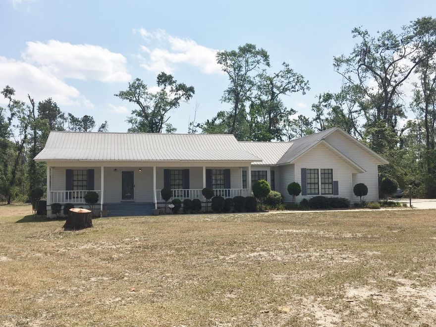 CURRENTLY UNDER CONTRACT, SELLER ACCEPTING BACKUP OFFERS'Sitting on 5 acres in Indian Springs subdivision is this 3BR/2B, split bedroom floor plan. The large family room is very open and accesses the deck and covered patio area through french doors.The kitchen is set up with plenty of cabinent space, breakfast bar and seperate breakfast area with bay window. The private master suite has a large bedroom, sitting room, walk in closet amd master bath, the other 2 bedrooms and bath are located on the opposite end of the home, each having 2 closets nad carpet. The garage is oversize and offers a big shop area and is also ducted and heated and cooled, not listed in the heated sq ft. but with future expansion if desired. The home is also  bonded with Terminex Great curb appeal! Public water and s