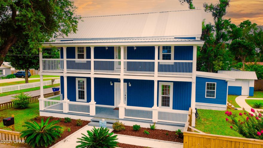 Totally renovated historical home, built in 1913 but the interior is modern and open. You must see this home for yourself to see how special it is and to experience its charm. Located on a corner lot with a large fenced in yard and underground pool, this exterior space can host large get togethers and has ample space for parking.