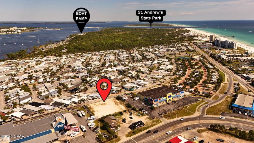 Prime Commercial Lot for Lease, Nearly ½ Acre in Panama City Beach! Excellent opportunity to lease a high-visibility commercial fenced-in lot in one of Panama City Beach's most active corridors. Located just off Thomas Drive / Navy Blvd, this property sees an average of 19,000 vehicles per day, with traffic nearly doubling during the busy summer season.
Lot Size: Approximately 0.46 acres
Previous Use: Boat storage facility, accommodating 25+ boats at a time. 
Location Highlights: Next to Legendary Marina and RV Park, Minutes from multiple boat ramps, St. Andrews State Park, and Highway 98
Zoning C3 General Commercial use- owner is open to a variety of business opportunities like boat storage, RV storage etc.
With its strategic location and excellent visibility, this lot offers outstanding potential for marine-related businesses, storage, or other commercial ventures. Don't miss this chance to secure a versatile property in a booming area of Panama City Beach!